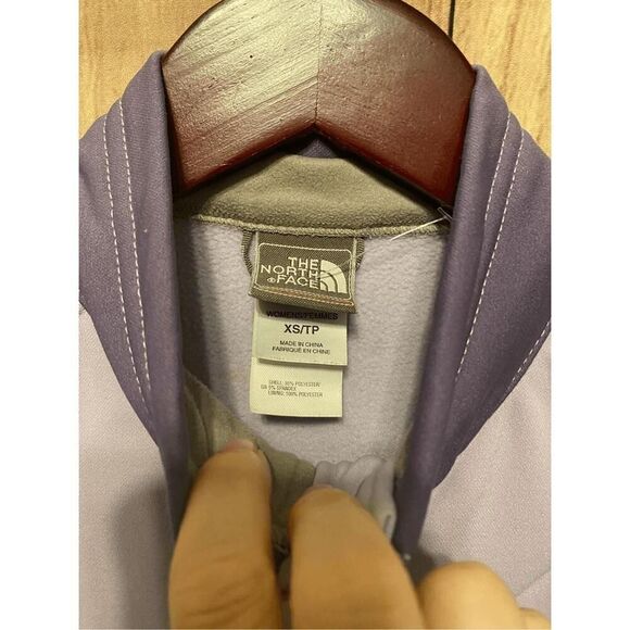 The North Face XS zip up jacket purple the flights series TKA stretch - Picture 4 of 5